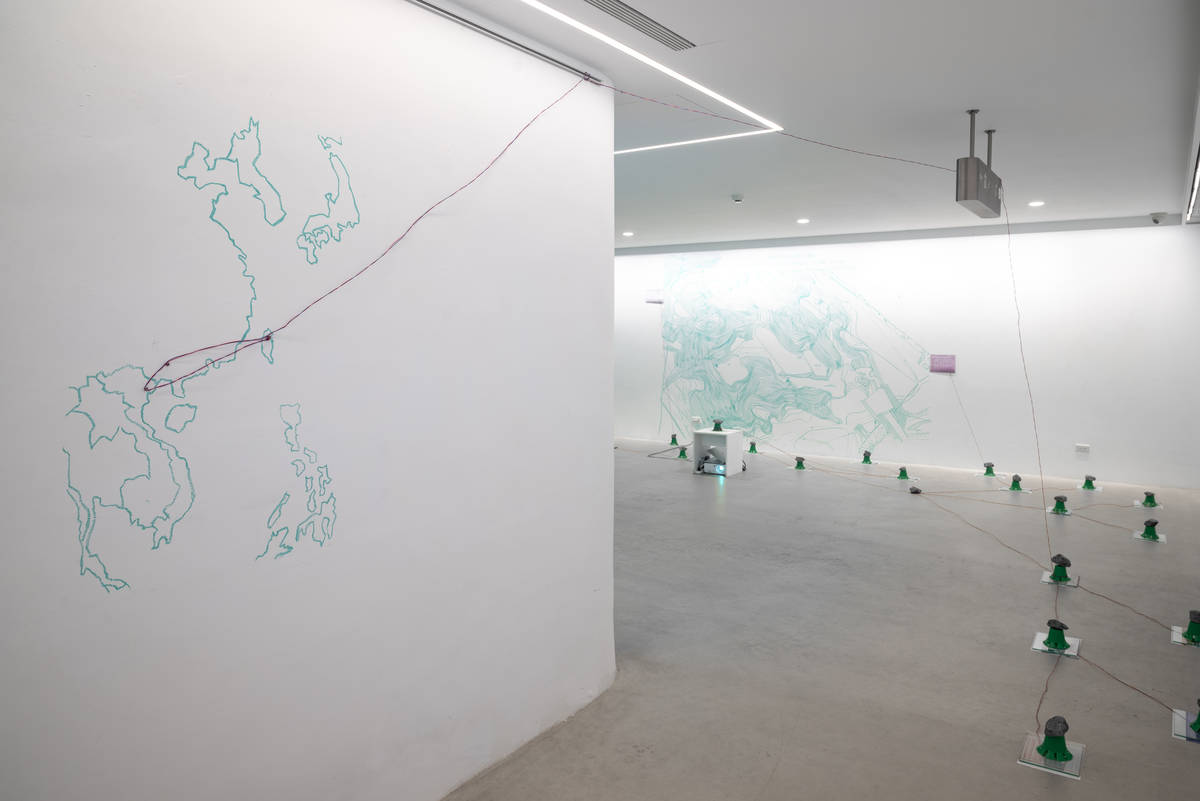 《山水連線》花蓮美術館展覽現場4