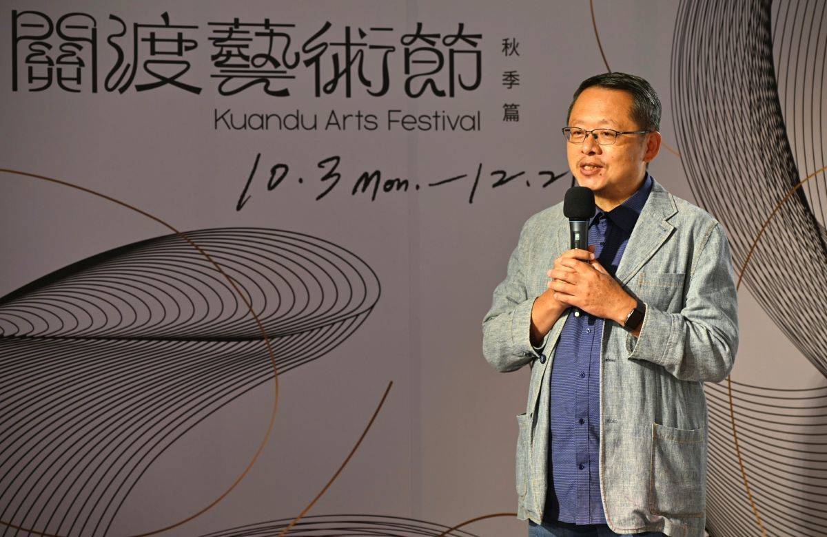 北藝大校長劉錫權表示，關渡藝術節是年輕藝術家試煉的場所