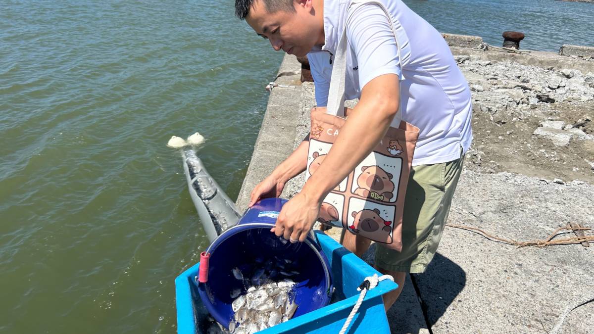 魚苗放流活動_海漁基金會提供