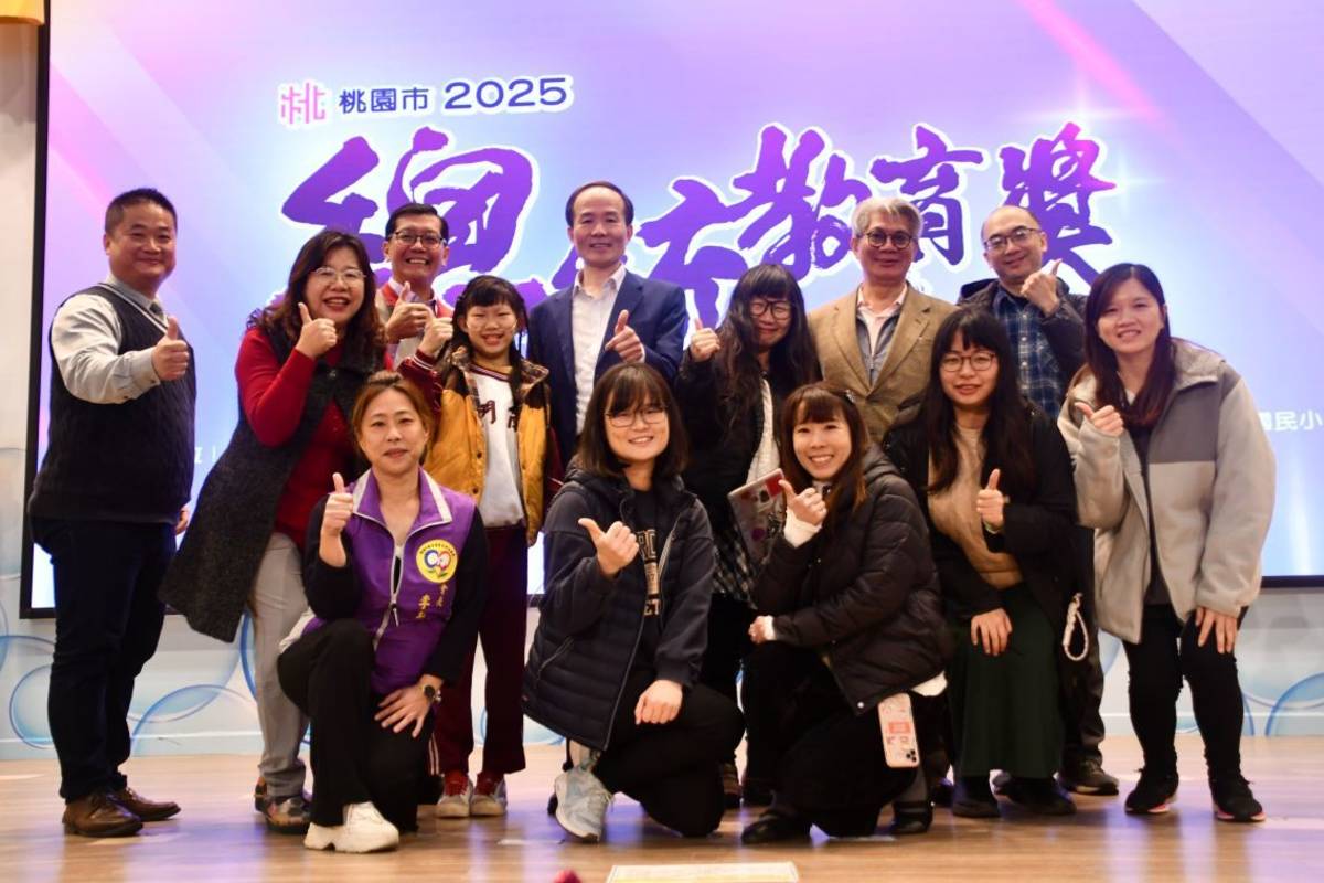 南門國小學生尹雅汕以堅韌意志與樂觀態度，榮獲2025總統教育獎