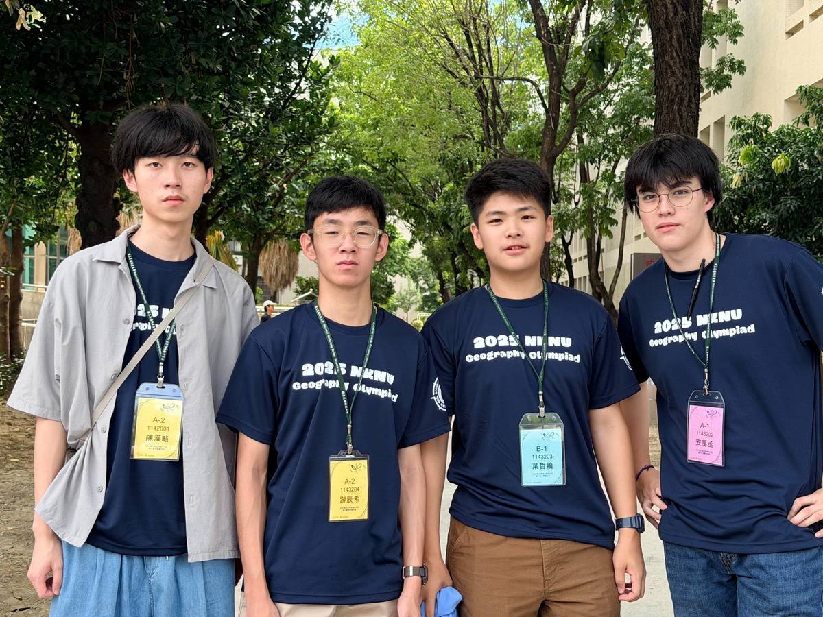 林口康橋高中個人賽獲獎同學