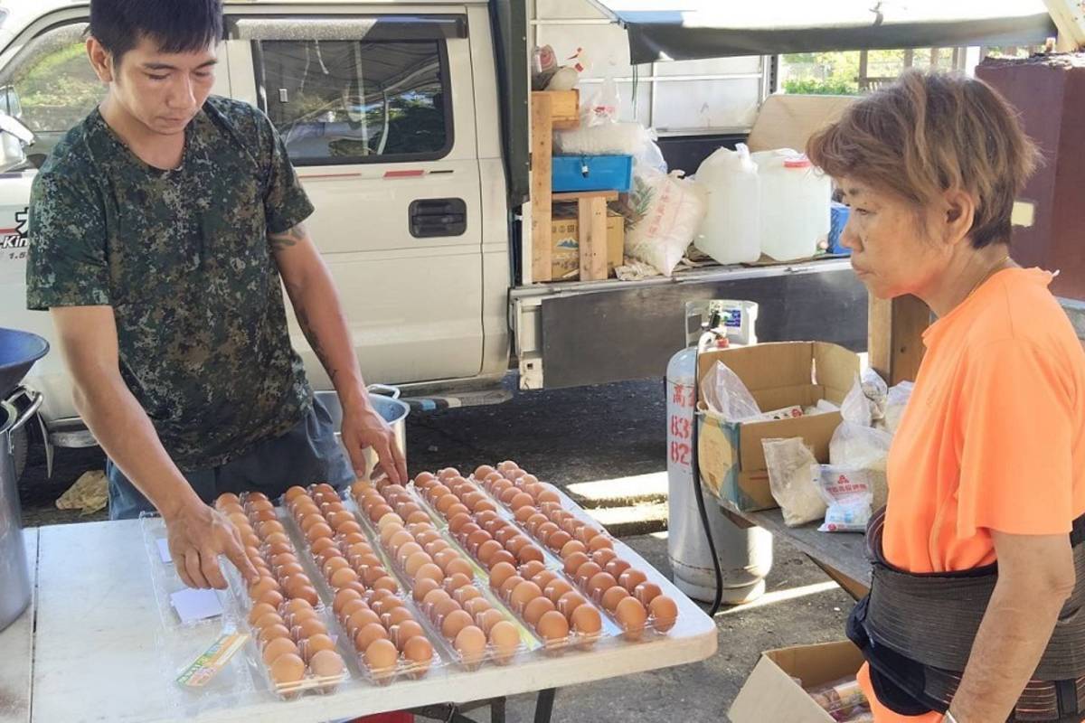 待用蛋交由義煮團體使用(黎明教養院提供)