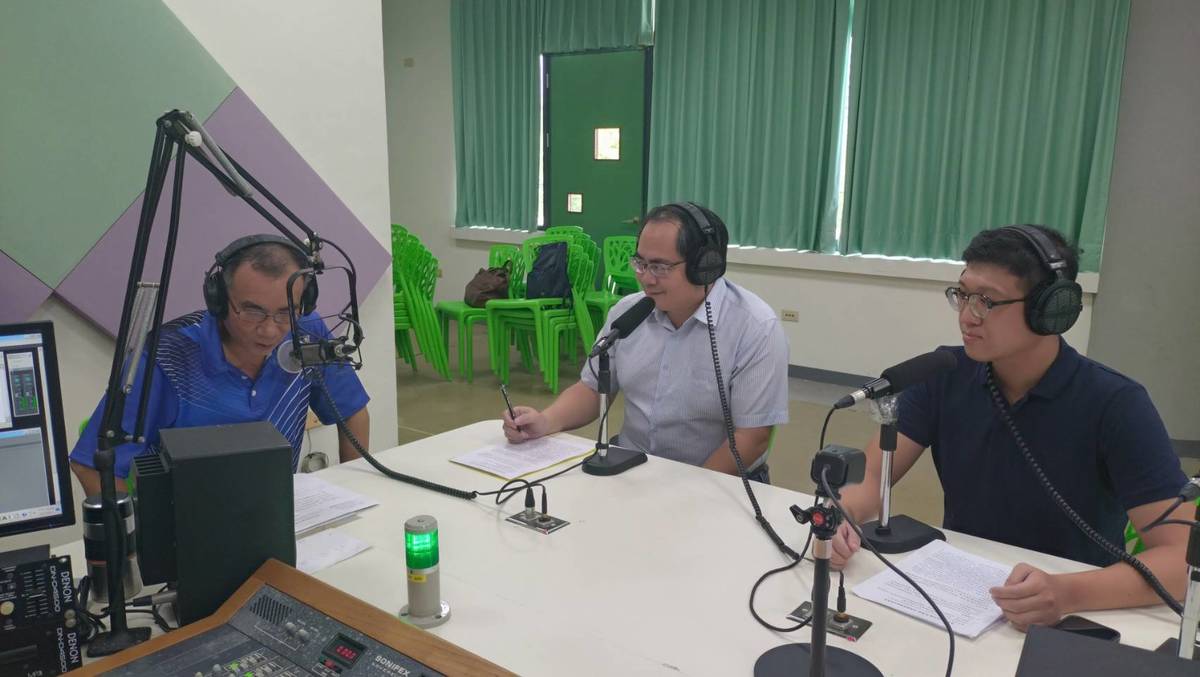 1141003台南教育新風貌節目，王宏寶校長訪問和順國中杜俊興校長、國衛院國家蚊媒傳染病防治研究中心研究助理吳逸鈞