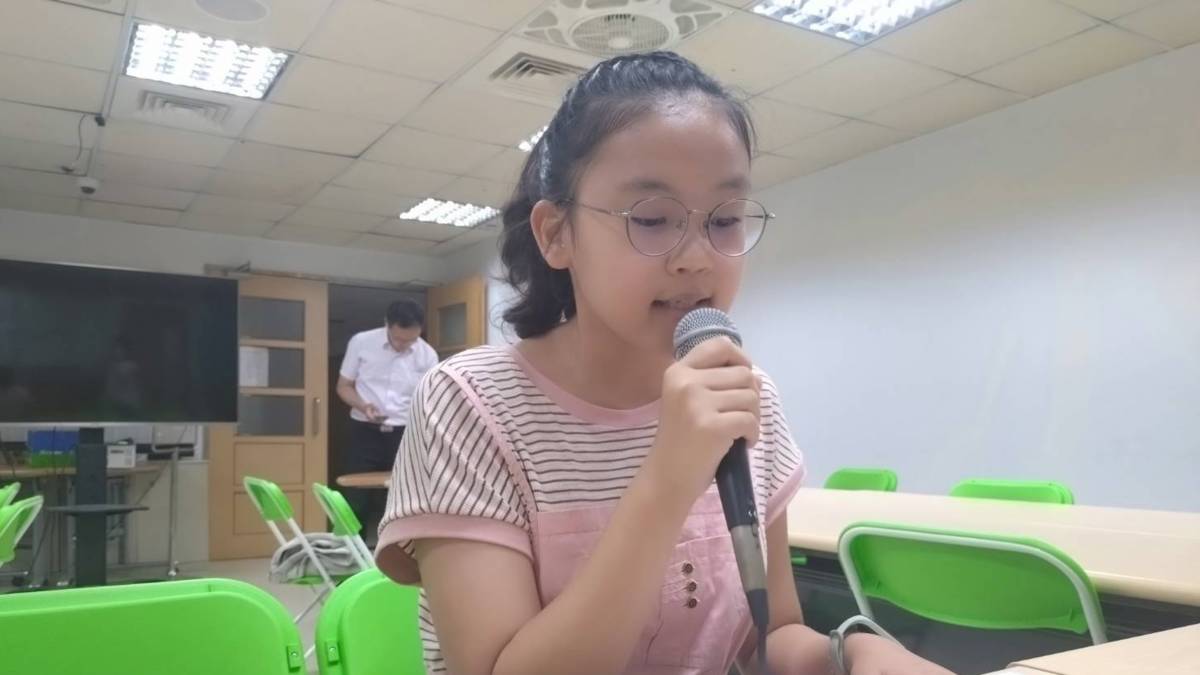 校園小主播：中營國小 陳妍芯 同學 談 ~ 家鄉故事繪本