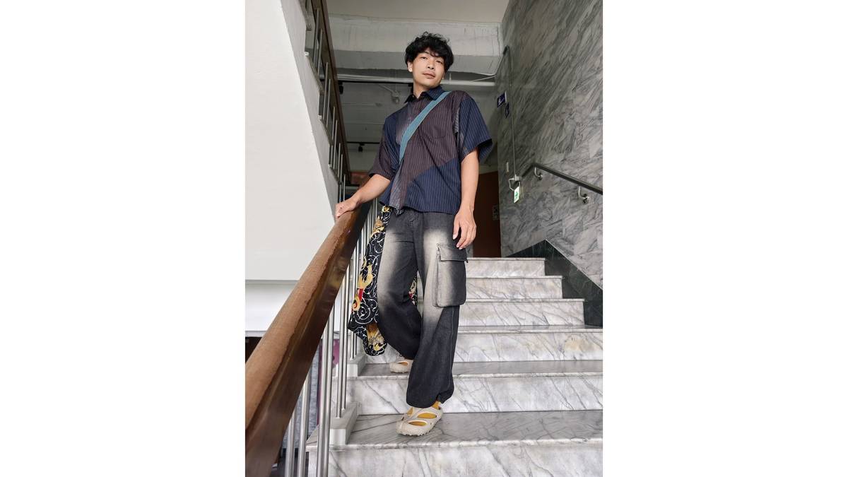 黃子溢將表演藝術與走讀結合。