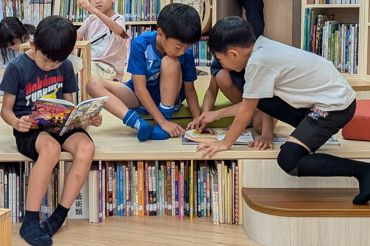 銘傳國小新圖書館啟用，引領學生在閱讀中挖掘屬於自己的學習寶藏