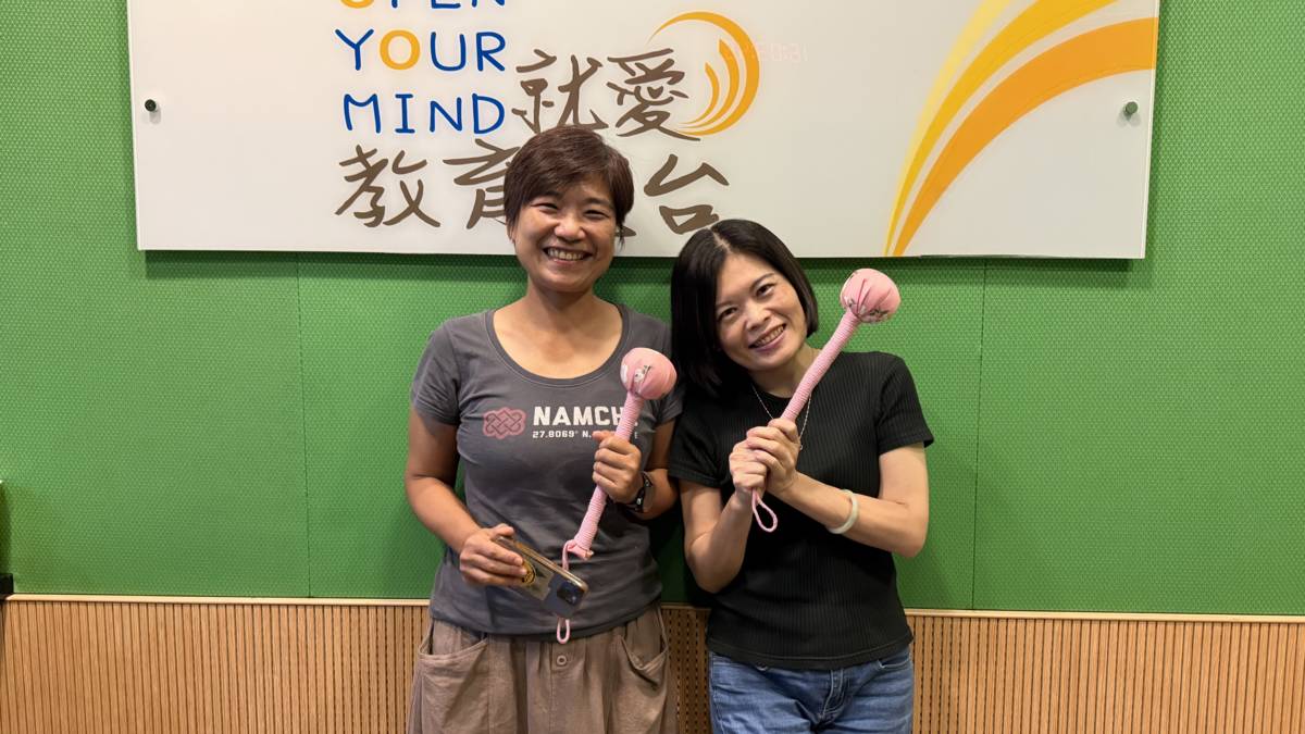 興大園藝研究所博士生周佳妮、陳湘華分享園藝療育的無限可能、園藝療育市集