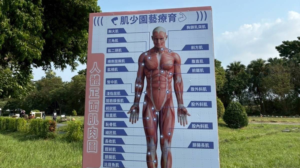 彰化溪州公園肌少園藝療育展區