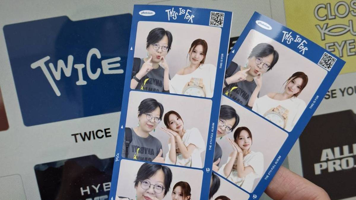 羅山拍攝娜璉的人生四格