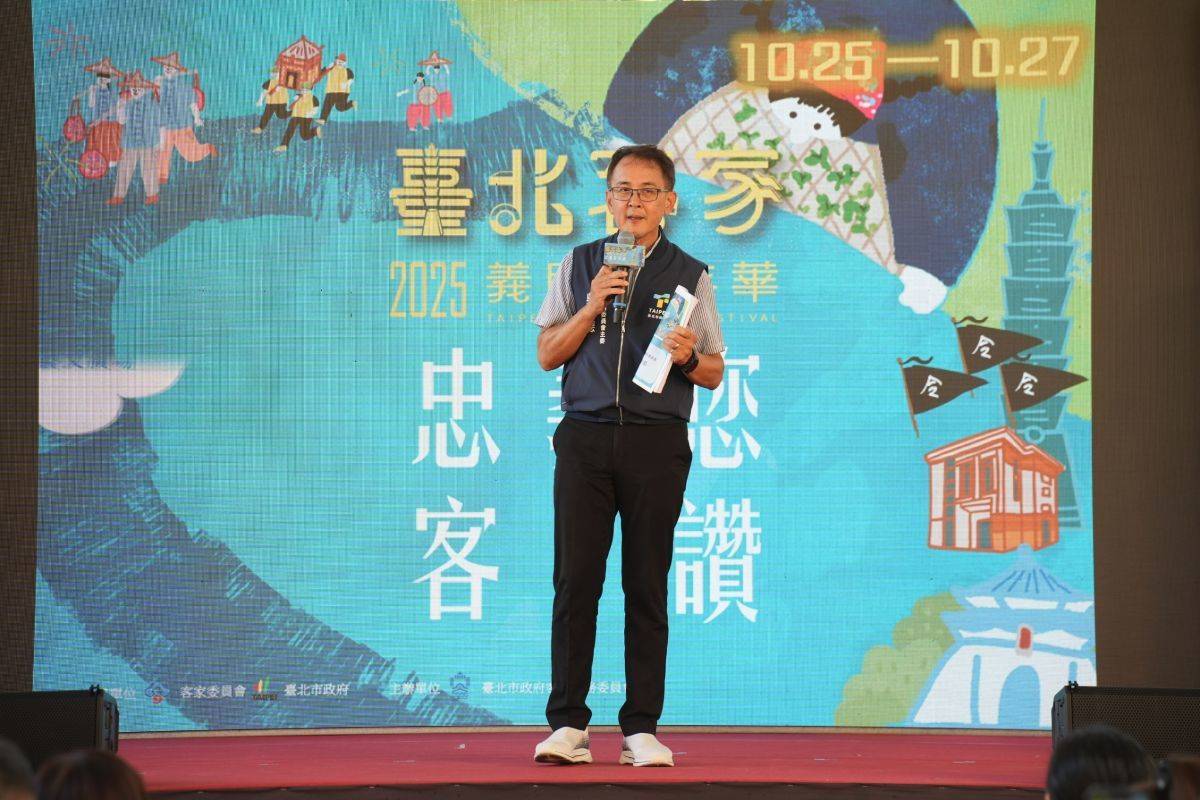 北市客委會主委吳文德說明活動規畫