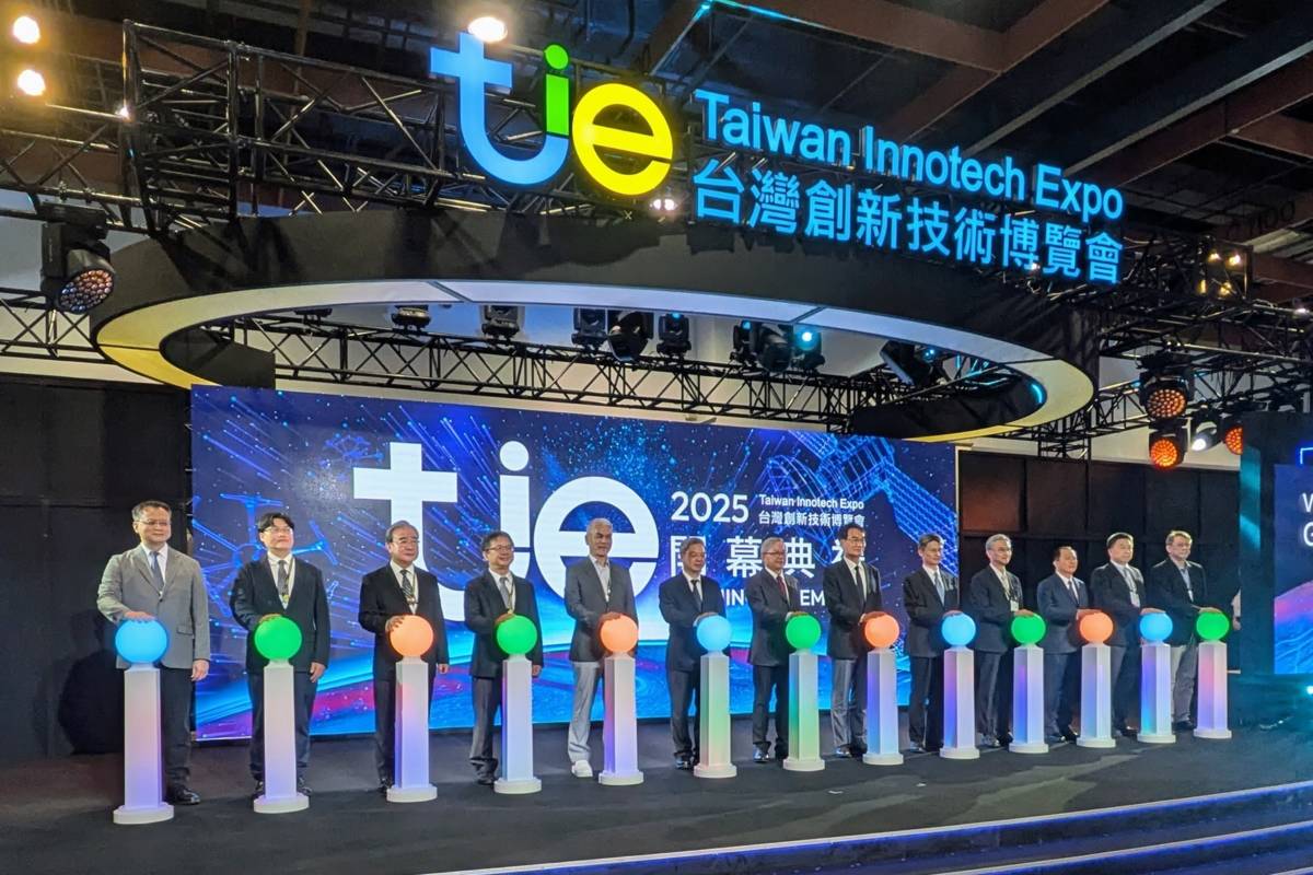 由11個政府部會聯合主辦的2025「臺灣創新技術博覽會」在臺北世貿一館登場