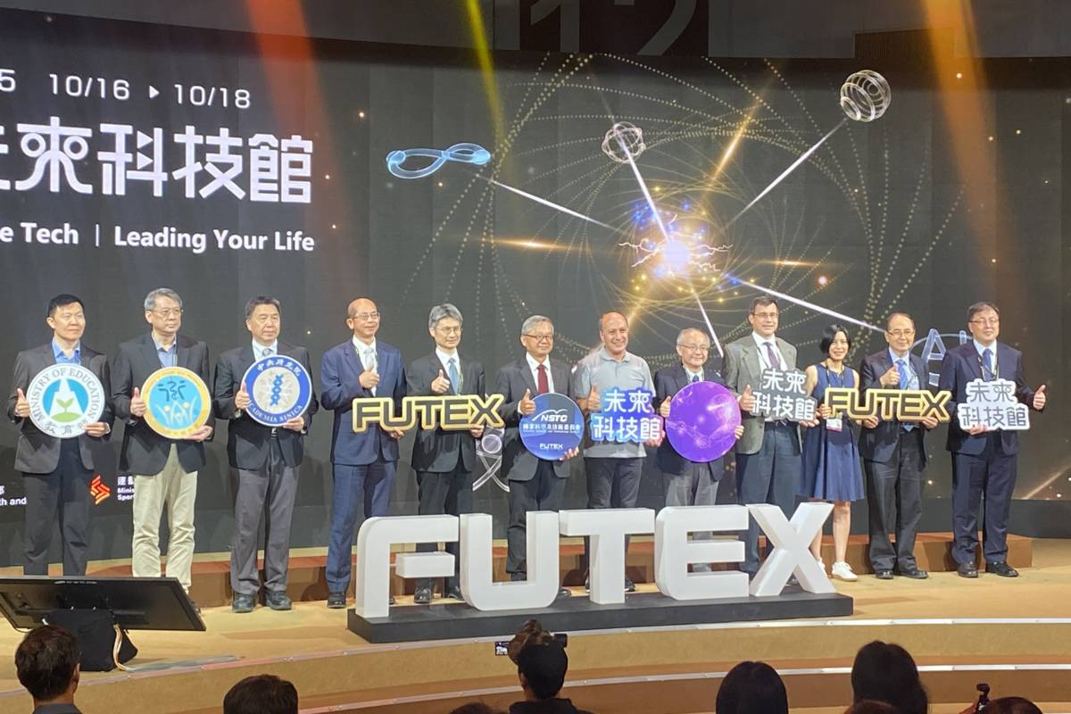 國家科學及技術委員會聯合中央研究院、教育部、衛生福利部及運動部，共同策劃「2025臺灣創新技術博覽會（TIE）—未來科技館」，今天（16日）於臺北世貿一館登場。(記者蘇瑞雯拍攝)