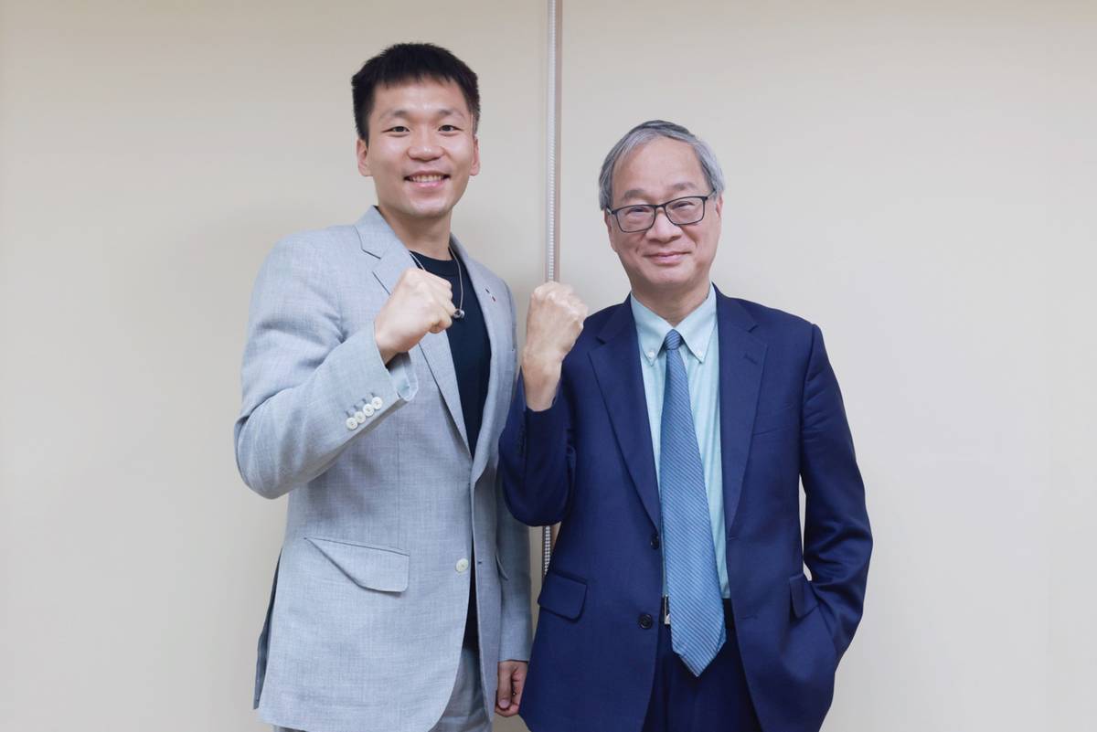 文化部長李遠（右）與運動部長李洋（左）今天（16日）進行雙部會合作會面，開啟「遠洋合作」，希望將文化與運動帶進全民生活。(文化部提供)