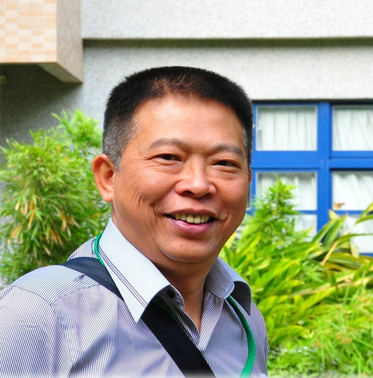 李明宗校長把太極拳與易經的鬆緊道理，運用到課程設計 (教育部提供)