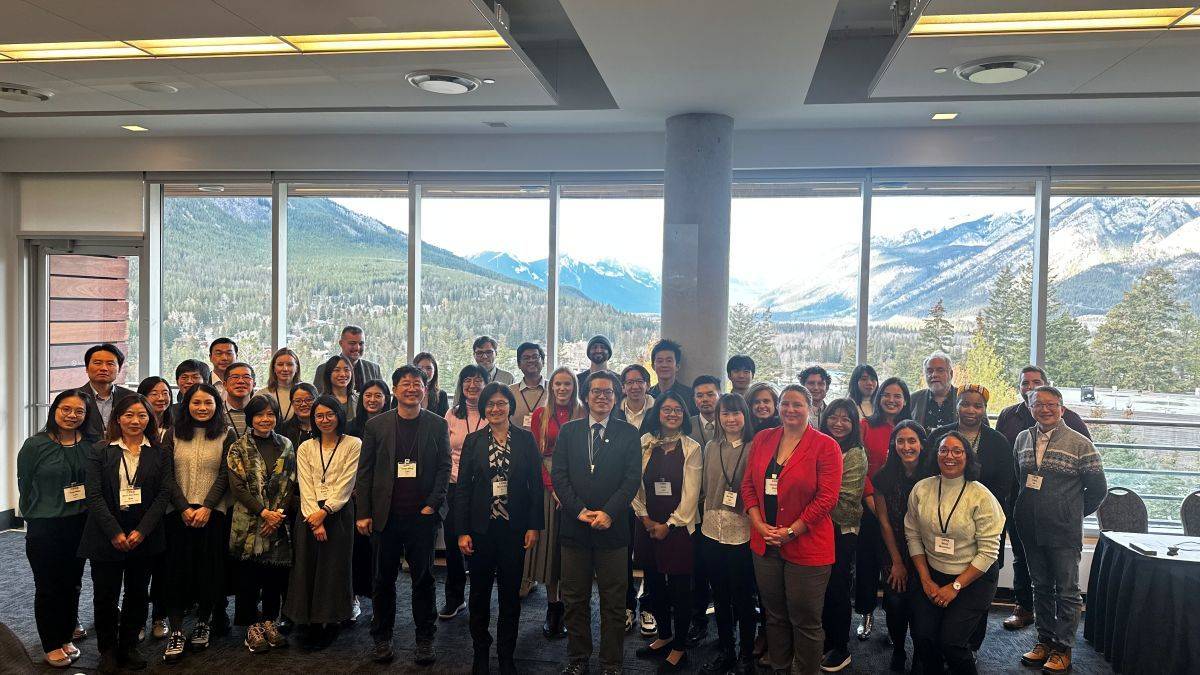 國科會與臺灣青年學者參加「下世代前沿科學論壇」，深化臺加科技人才交流(圖片來源:國科會)