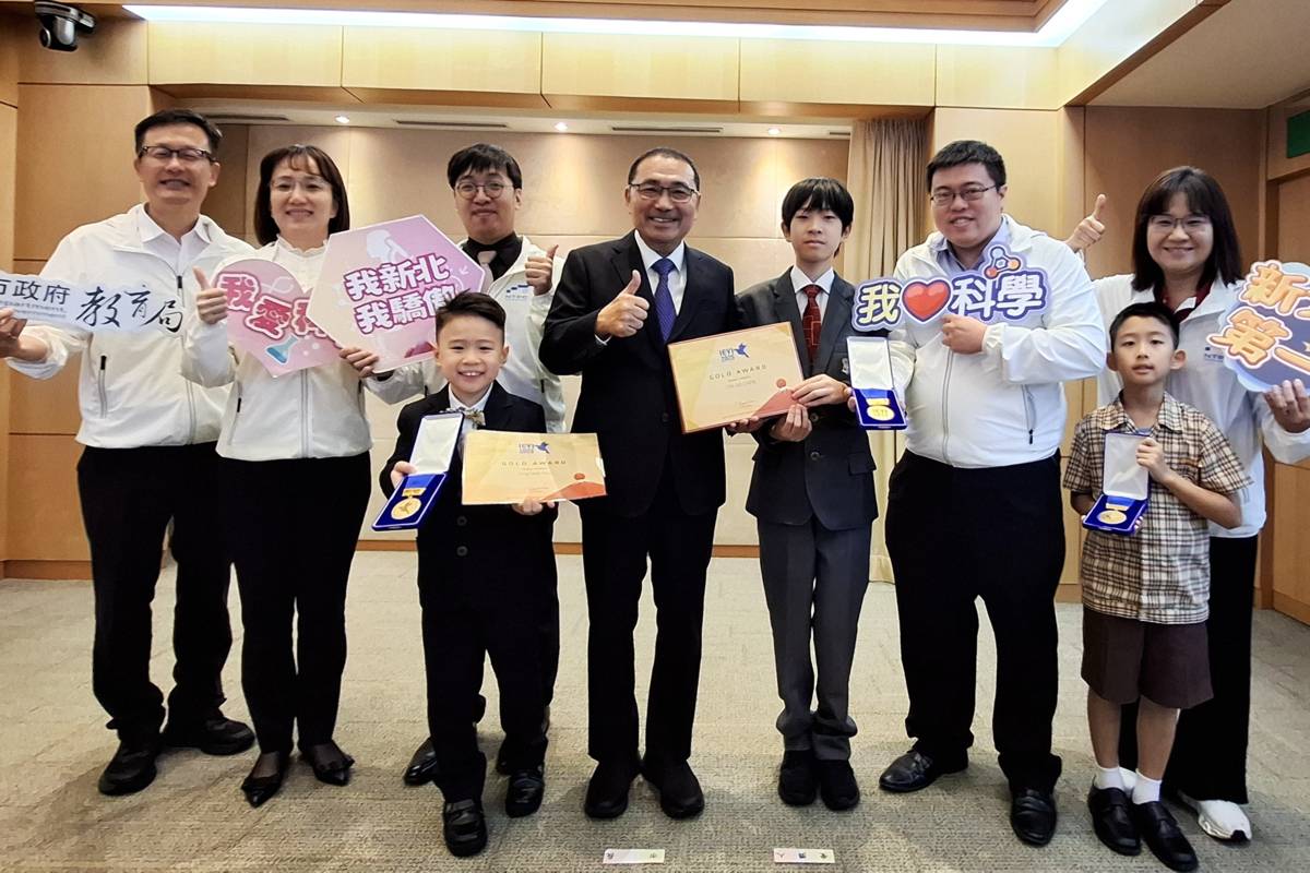 新北奪3金3銀1銅　金牌全國第一 展現科學教育成果
