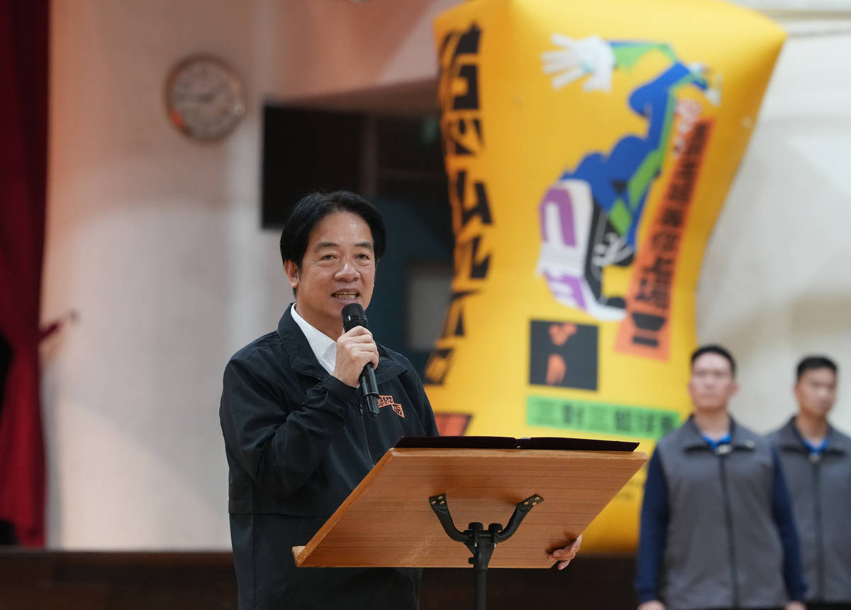 賴清德總統感謝所有選手熱情參與總統盃3x3籃球賽事。(運動部提供)