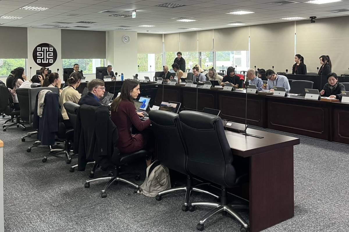 英國國家學術研究院於故宮北部院區舉行為期兩天的臺北場研討會，以文化遺產視角探討亞洲全球秩序。（故宮提供）