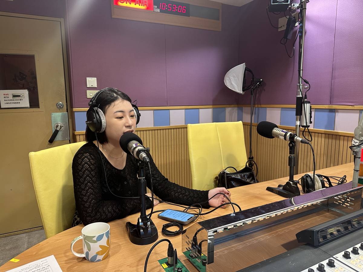 于甄於電台分享故事