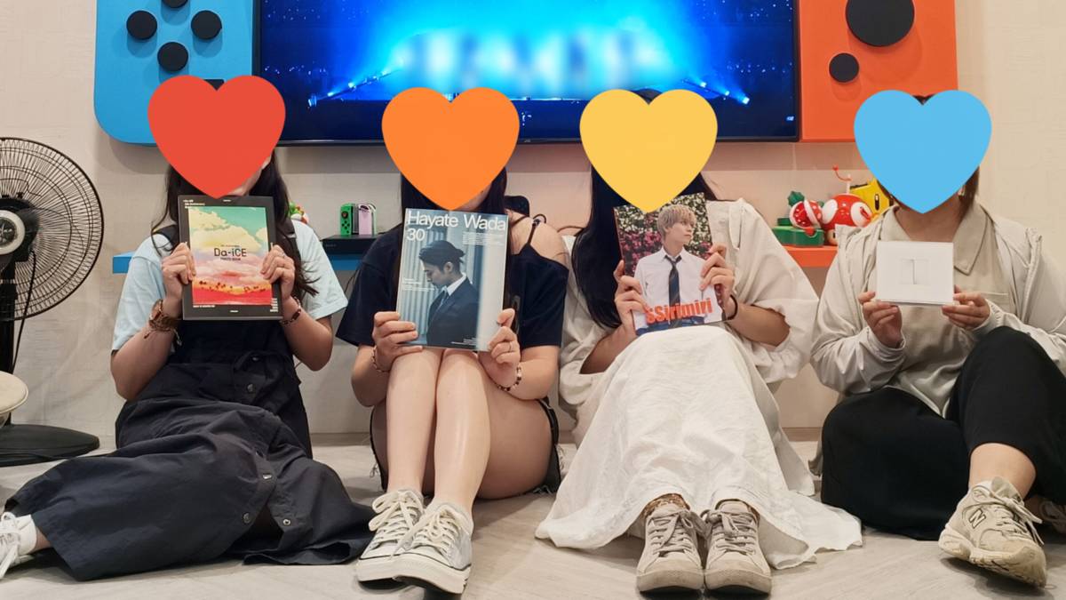 6面們的聚會，（左起）每人分別主推花村想太、和田颯、大野雄大、工藤大輝