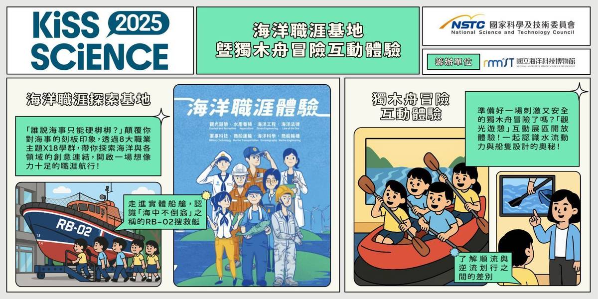 海科館免費獨木舟冒險互動體驗報名啟動