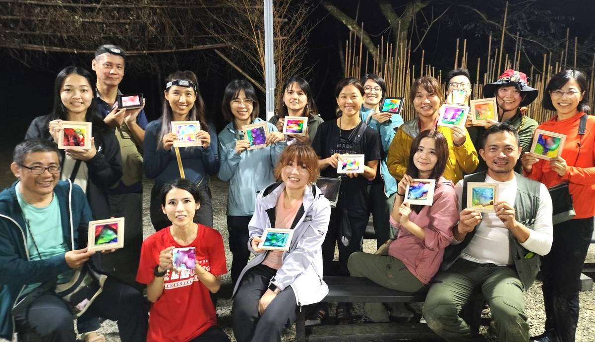 山野戶外藝術療育-山之彩課程，獲得教師熱烈迴響