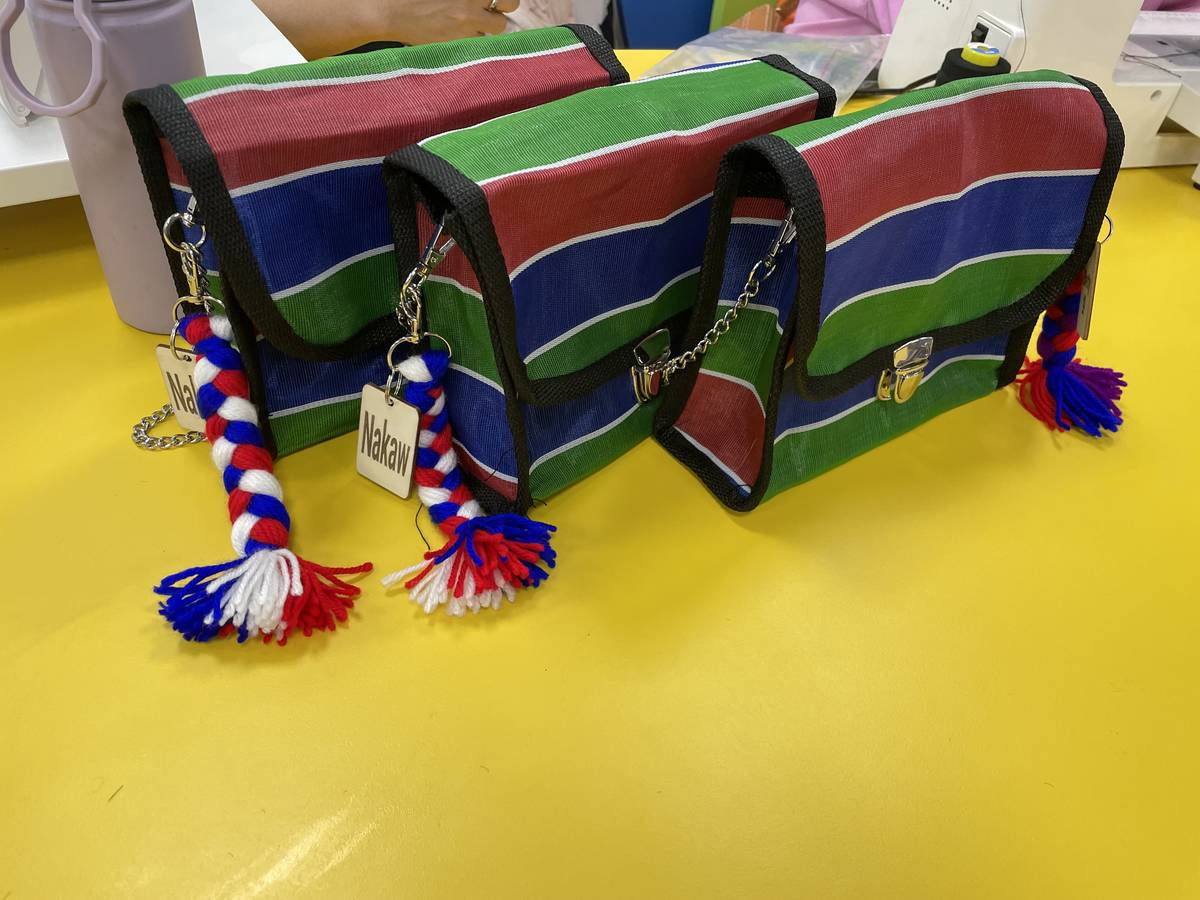 原住民LV包是茄芷袋結合原民風所產生潮包(圖片/海科館提供)