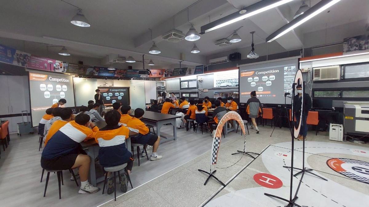 新北市立瑞芳高工與帛琉高中透過魚菜共生系統實驗與成果分享，了解帛琉在地海洋飲食 (教育部提供)