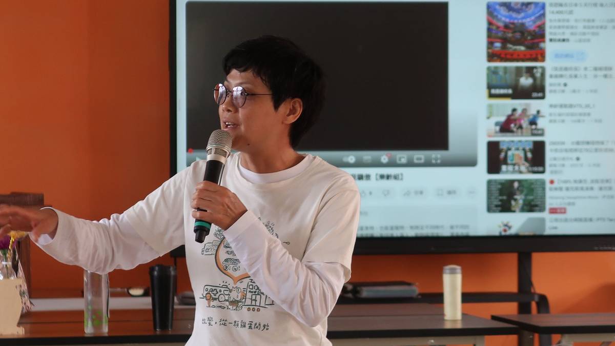 食二糧創辦人楊環靜說，狗與雞不同動物。雞不僅可當成食物，還可當寵物