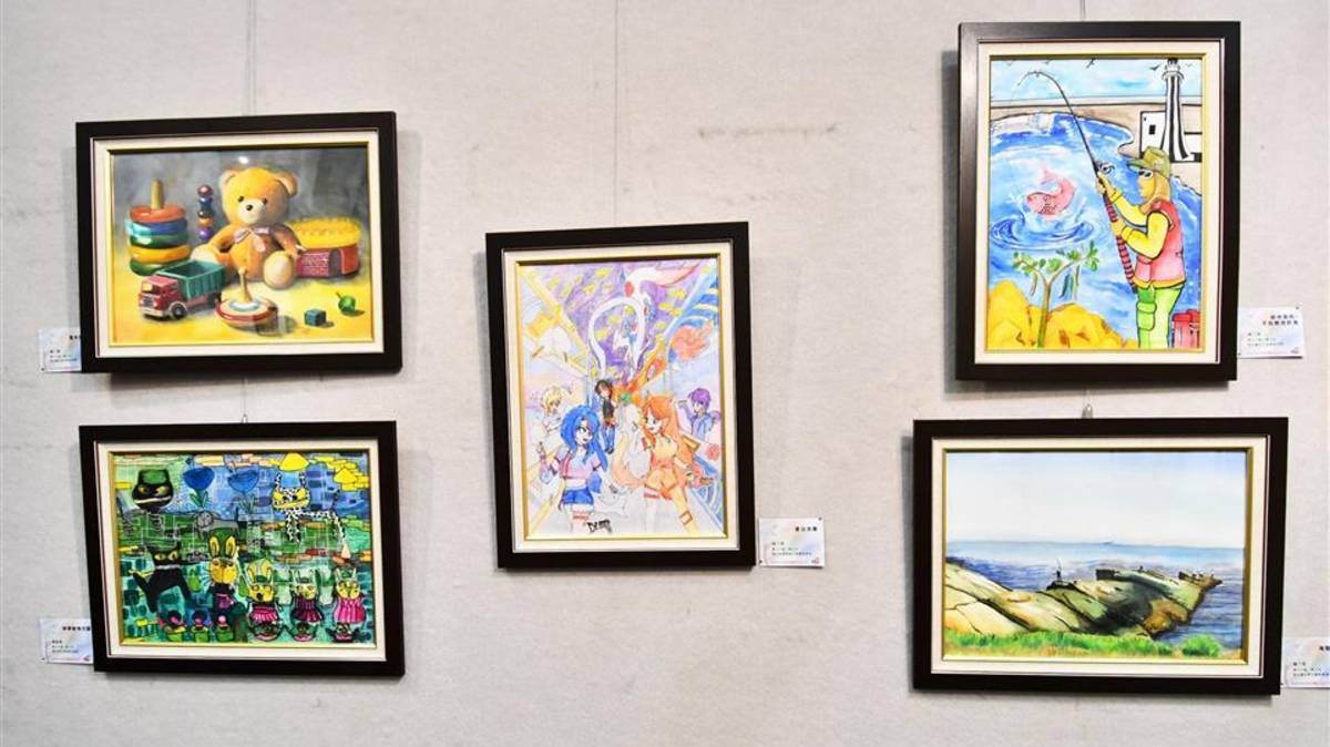 看見希望 擁抱愛 童畫心世界