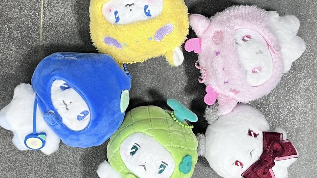 PLLI們的MMMM（官方娃娃）合照