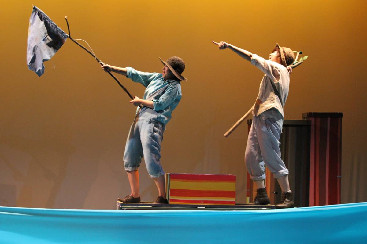 偶偶偶劇團11月22日在宜蘭演藝廳上演世界文學系列《湯姆歷險記》（圖片：宜蘭縣政府文化局提供）