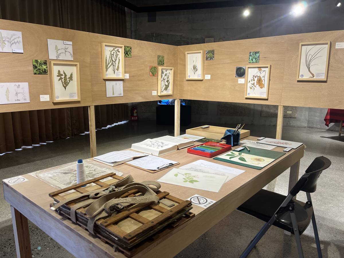 山展區的展示作品