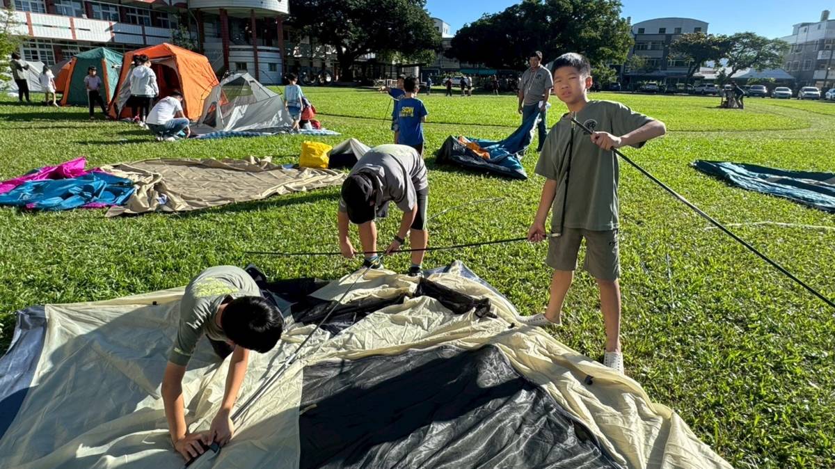 荒野保護協會臺東分會親子一團 迎新宿營(團長野薑花提供)
