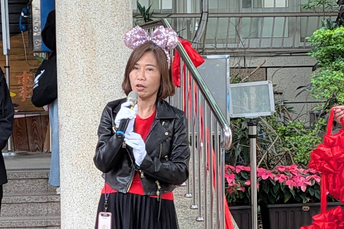 南門國小校長李嗣蕙表示，每個孩子無論有無特殊需求，都可在遊戲場盡情探索

