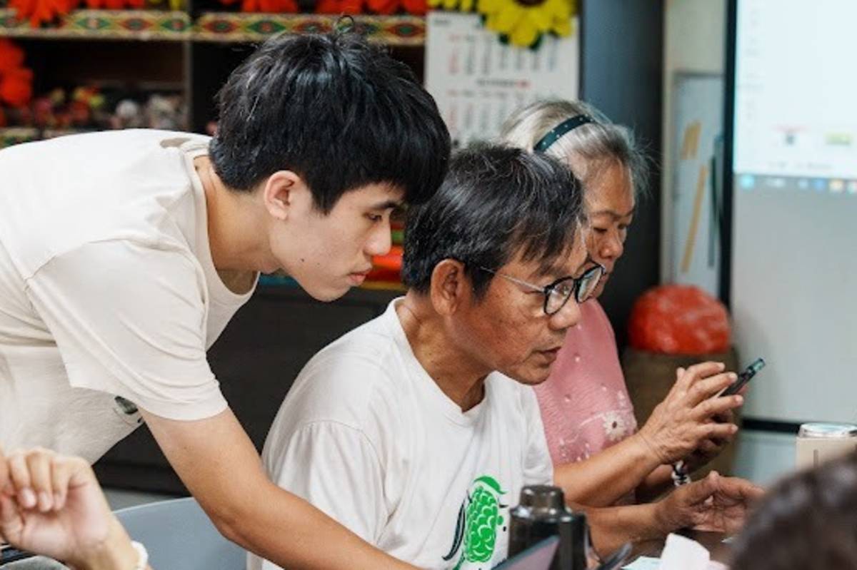 學員上課非常認真的學習