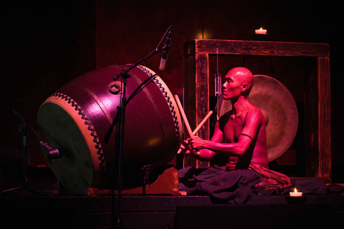 無垢舞蹈劇場《潮》 彩排記者會〈破〉舞作演出（國家兩廳院提供，攝影：張震洲）