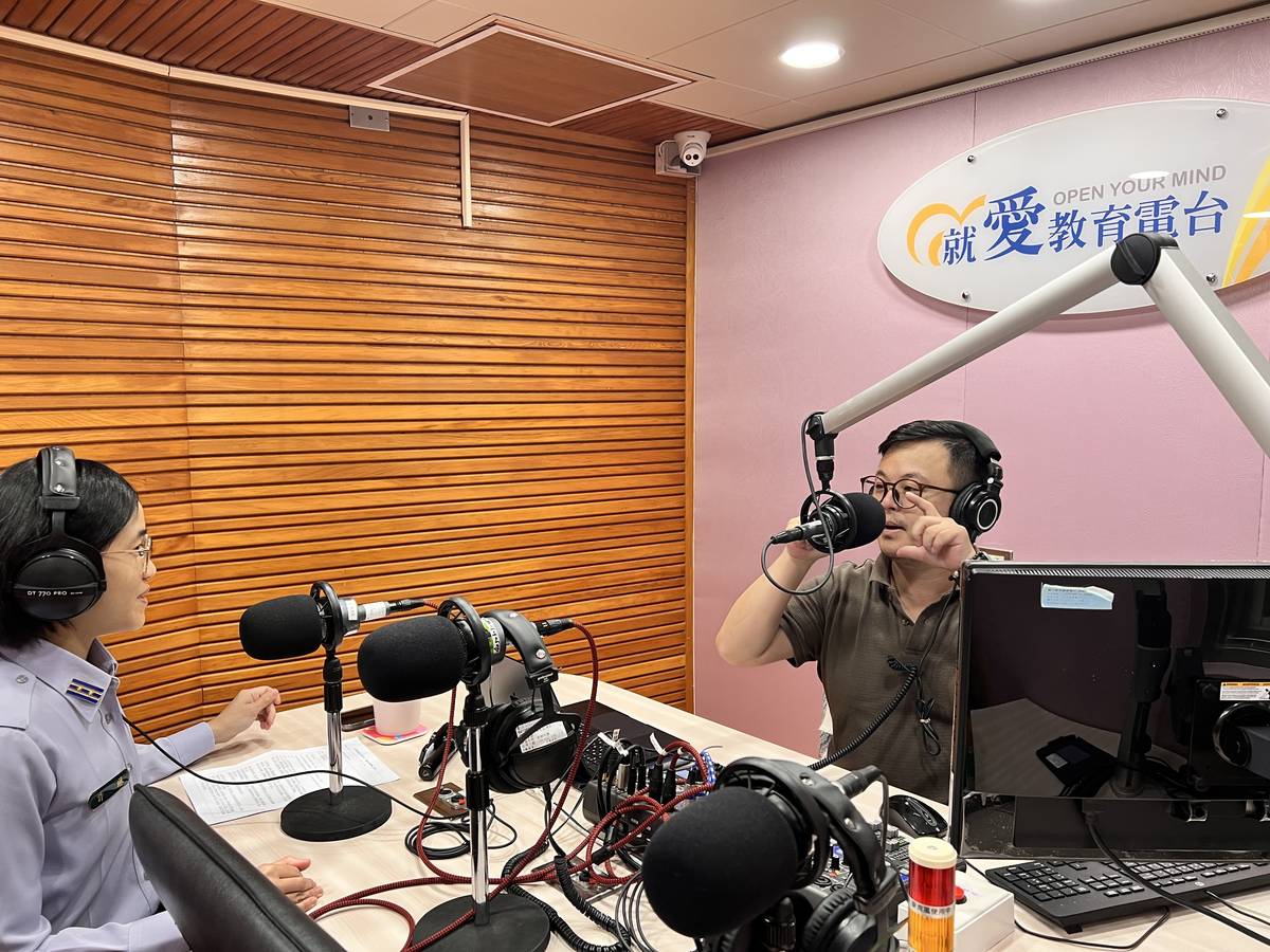 海巡署台東分署 人才招募許琳科員到職想和你聊聊天的節目中分享工作職掌及內容。