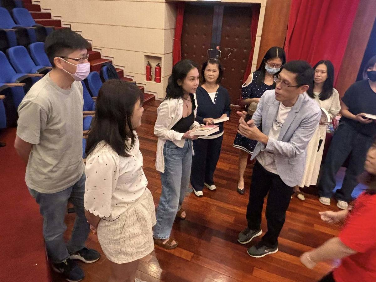 歐陽立中老師與家長聽眾互動