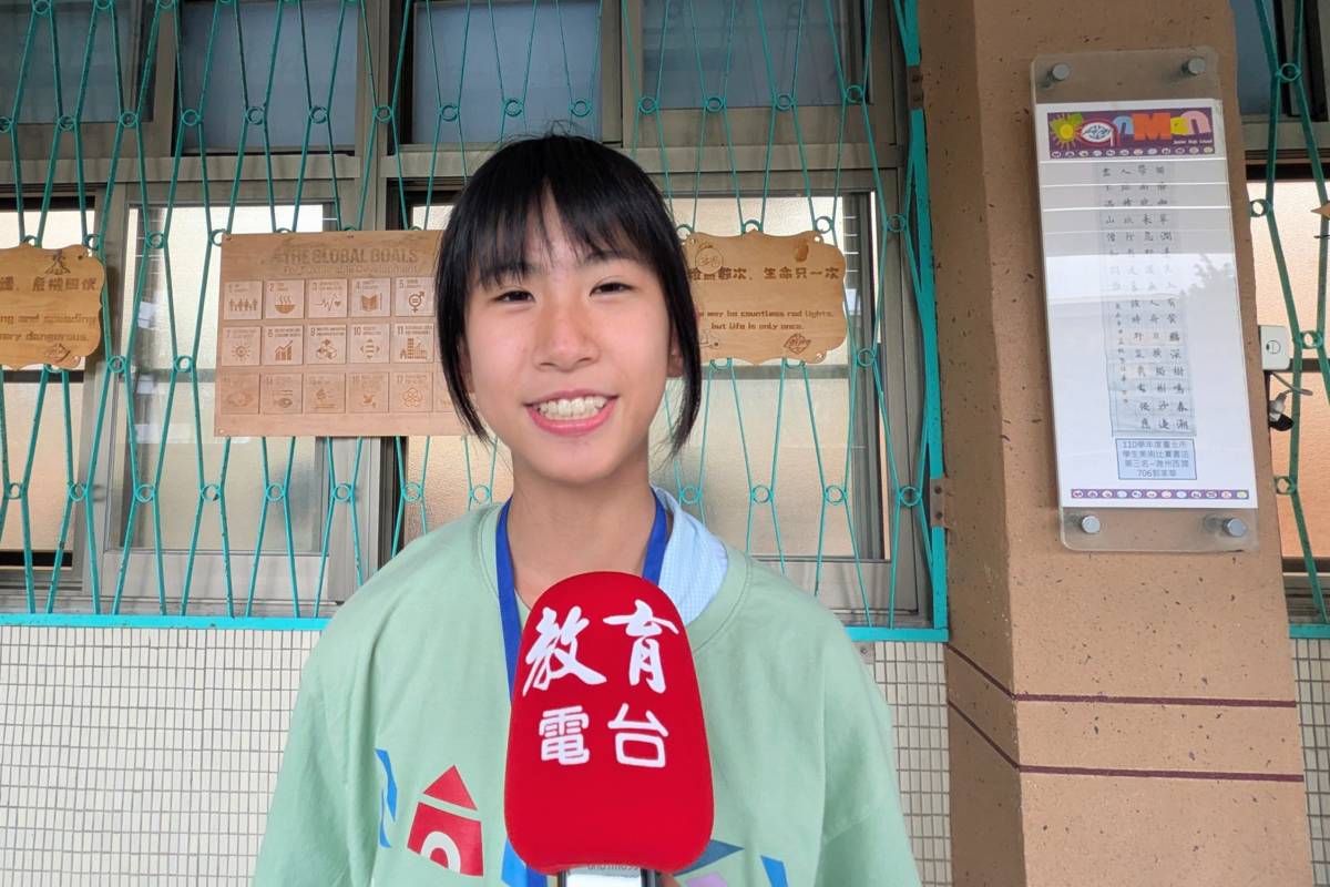 學生陳曉希表示，加入團隊除了對生態有更深入的理解外，也增強個人簡報能力