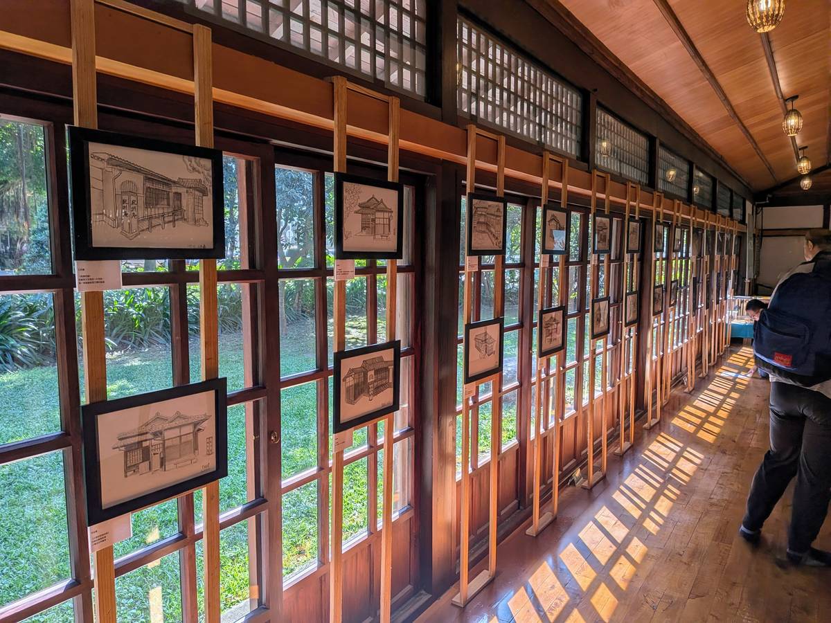 學生速寫紀州庵的作品