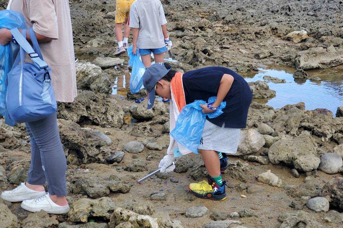 (圖)世界海洋日-全民一起來淨灘