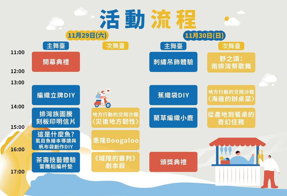 展覽2日規劃豐富的行動體驗活動、沙龍分享與表演節目，適合各種群眾參與