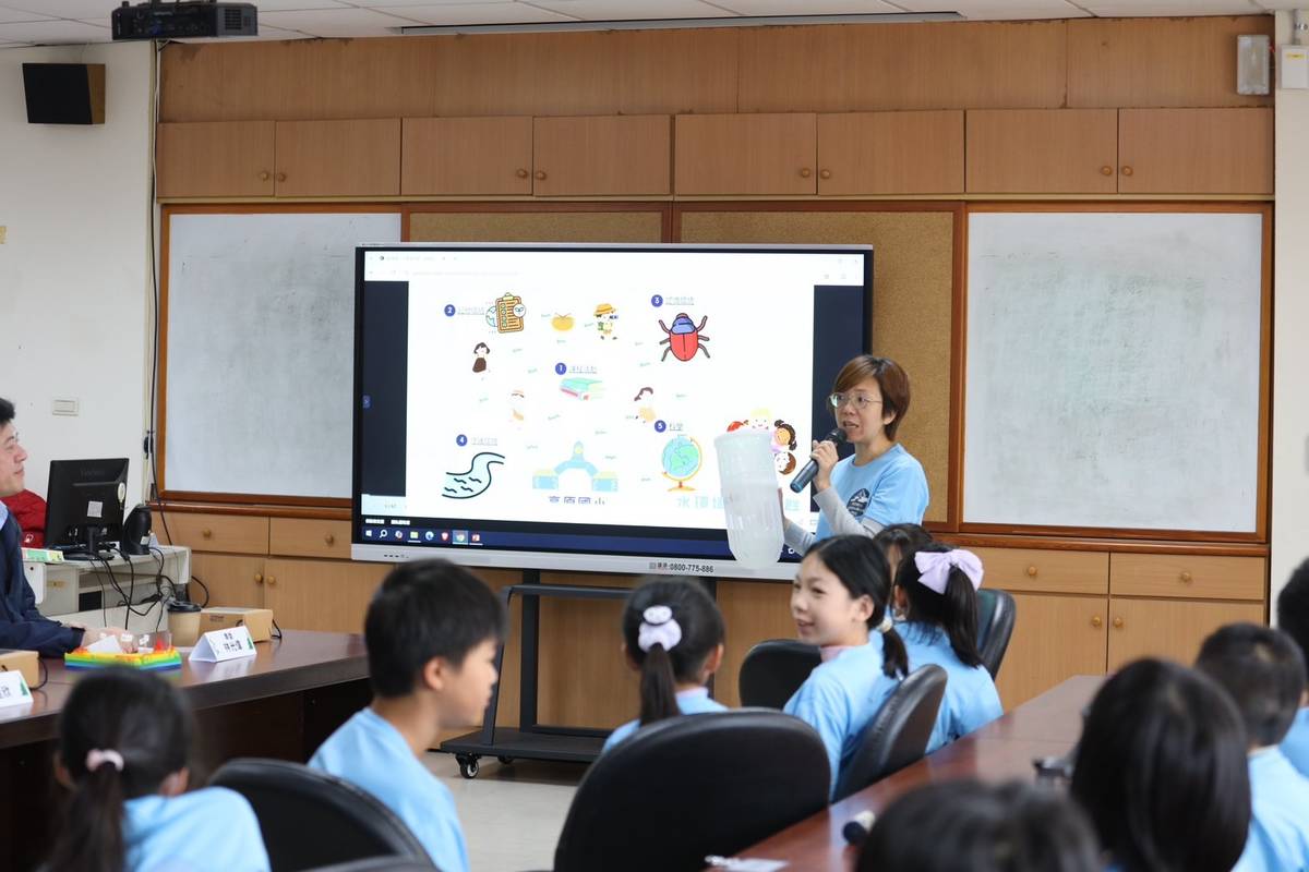 桃園市高原國小舉辦「水環境科學小群成果發表會」，展現學校用行動實踐環境永續
