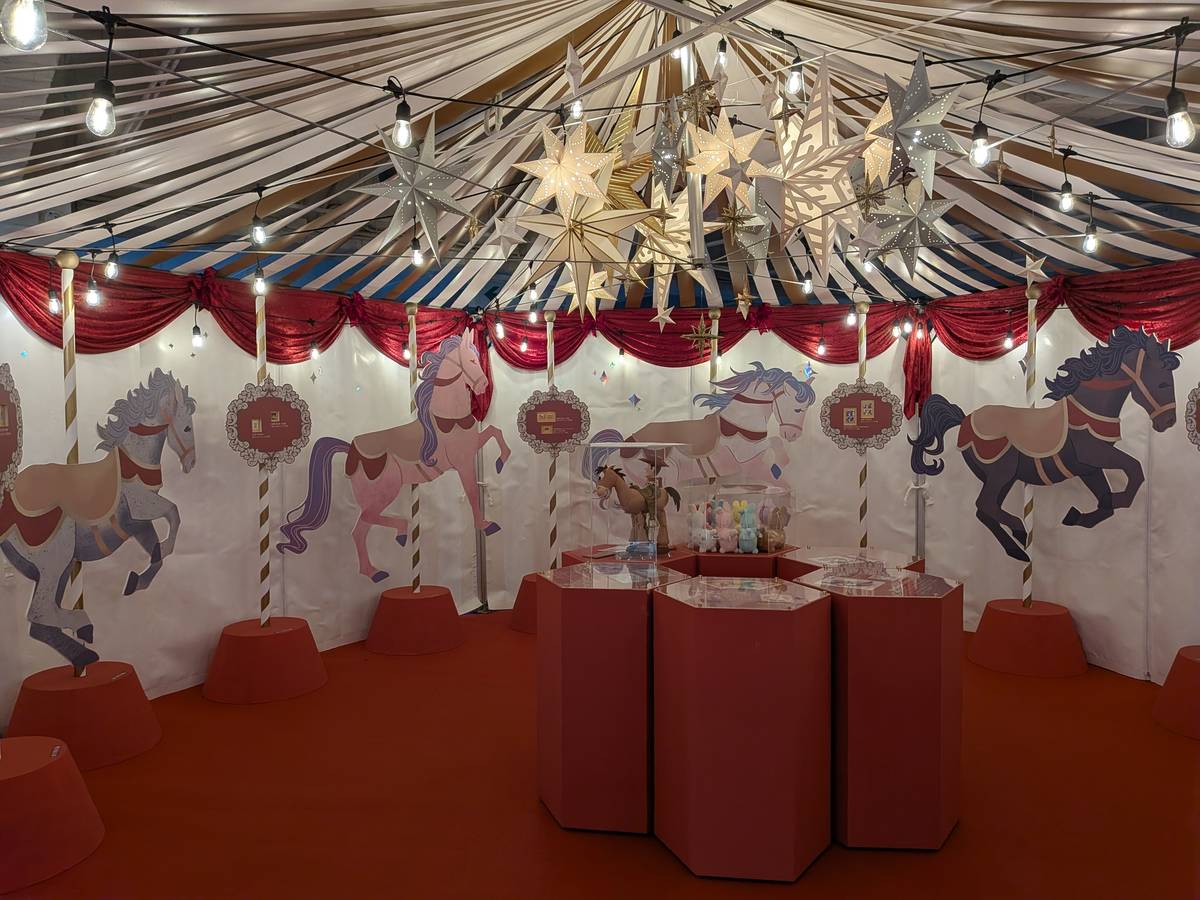 展場打造馬的夢幻樂園