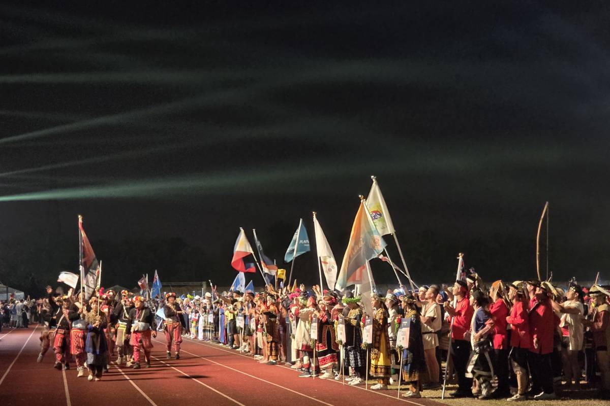  「2025 世界原住民族傳統運動會」選手進場
