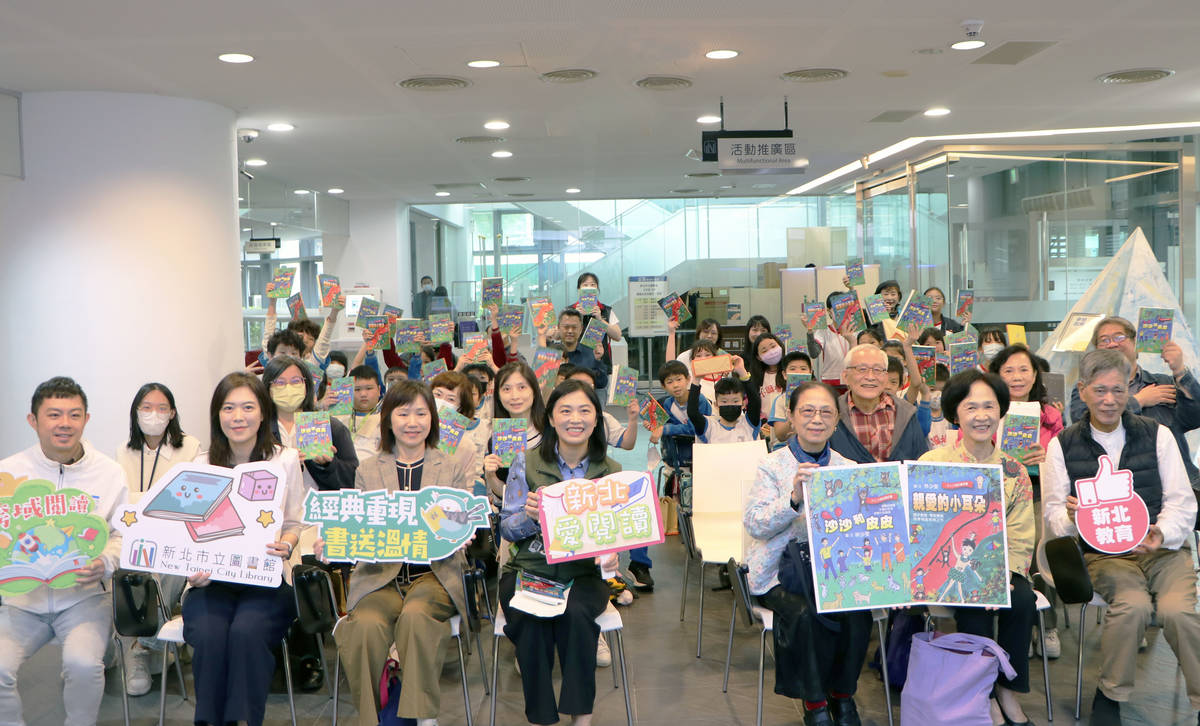 為鼓勵孩童從小養成及保持閱讀習慣，兒童文學作家林少雯特別於耶誕前夕捐贈其童書代表作