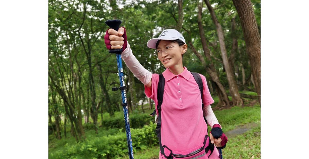 神奇的魔法棒-台灣北歐式健走志工朱藥師