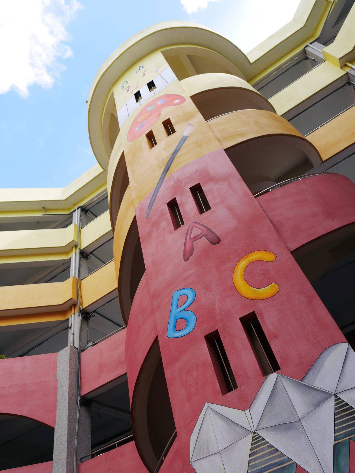 三玉國小師生參與外牆設計，增加對學校的認同感