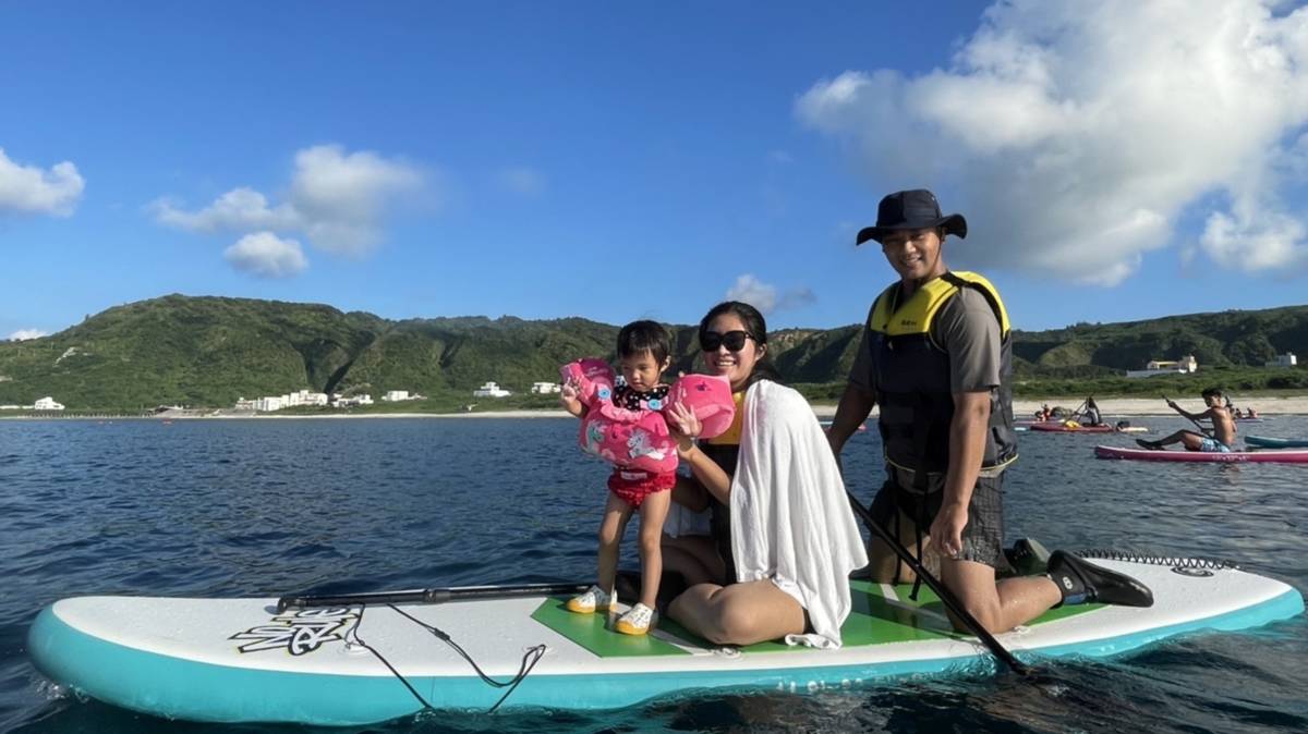 陪伴孩子進行海洋體驗